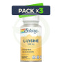 Pack 3x L-Lysine 500Mg. 60 Cápsulas Solaray