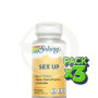 Pack 3x Sex Up 60 Cápsulas Solaray