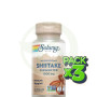 Pack 3x Shiitake 500Mg. 60 Cápsulas Solaray
