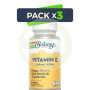 Pack 3x Vitamina E 50 Cápsulas Solaray