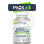 Pack 3x Universal Liposomal Multivit.60 Vegcaps Solaray