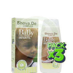 Pack 3x Crema Infantil Baby 250Ml. Shova De