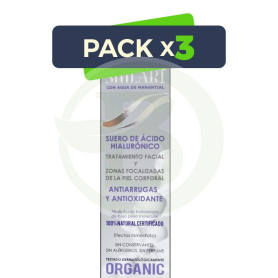 Pack 3x Suero Ac. Hialurónico Facial y Corporal 120Ml. Shilart