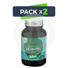 Pack 2x Alga Klamath 70 Comprimidos Santiveri