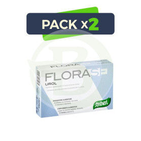 Pack 2x Florase Urol 40 Cápsulas Santiveri