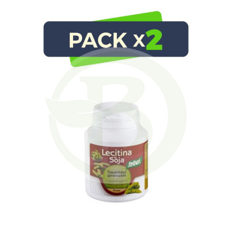 Pack 2x Lecitina 107 Perlas Santiveri