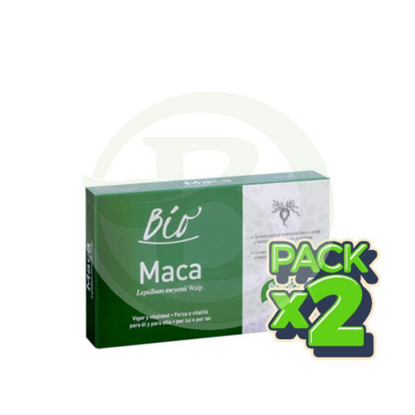 Pack 2x Maca Bio 60 Cápsulas Santiveri