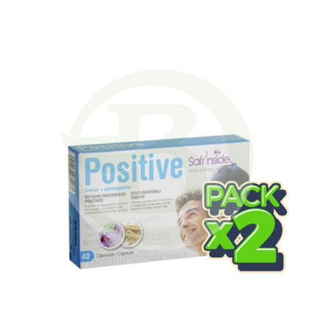 Pack 2x Positive 40 Cápsulas Santiveri