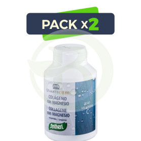 Pack 2x Quanticum Colágeno + Magnesio 180 Comprimidos Santiveri