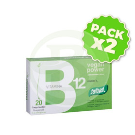 Pack 2x Vitaminas Complex-B12 20 Comprimidos Santiveri
