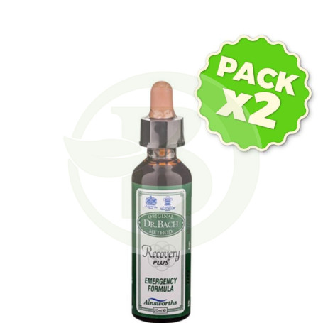 Pack 2x Bach Recovery Remedy 10Ml. Santiveri
