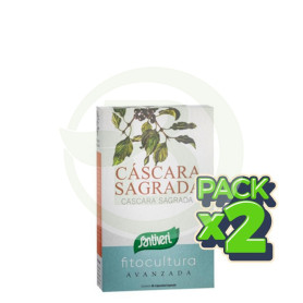 Pack 2x Cápsulas Cáscara Sagrada 12Gr. Santiveri