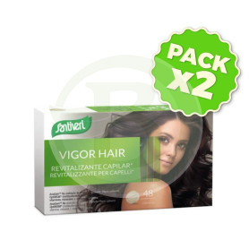 Pack 2x Vigor Hair Revital Capilar 48 Comprimidos Santiveri