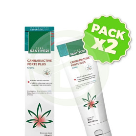 Pack 2x Cannabiactive Forte Plus Crema 150Ml Santiveri