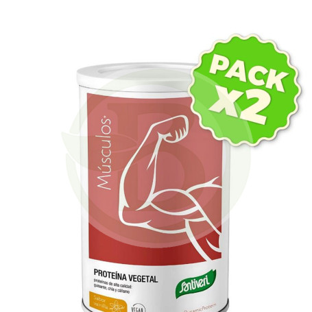 Pack 2x Dynamic Proteína Vegetal Vainilla 455G Santiveri