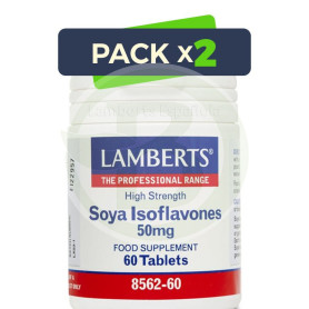 Pack 2x Isoflavonas de Soja Lamberts