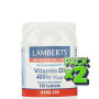 Pack 2x Vitamina D 400UI Lamberts