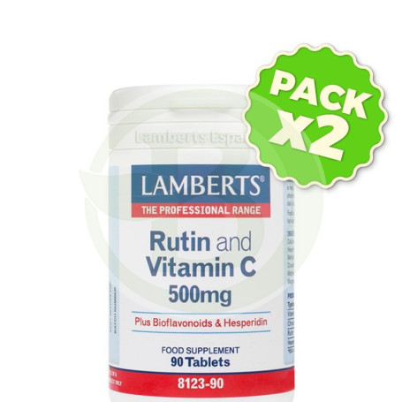 Pack 2x Rutina y Vitamina C Lamberts
