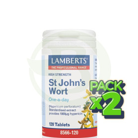 Pack 2x HIPERICO HIERBA SAN JUAN 120 CAPSULAS LAMBERTS