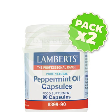 Pack 2x Aceite de Menta 50Mg. Lamberts