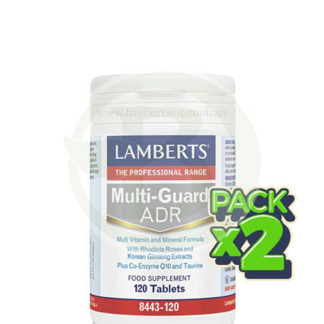 Pack 2x Multi-Guard ADR 120 Tabletas Lamberts