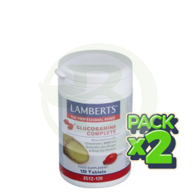 Pack 2x Glucosamina Completa 120 Comprimidos Lamberts