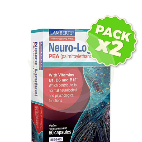 Pack 2x Neuro-Logical 60 Cápsulas Lamberts