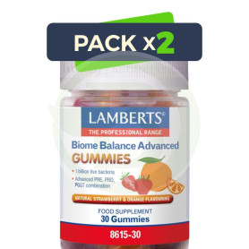 Pack 2x Biome Balance Advance 60 Gominolas Lamberts