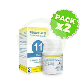 Pack 2x Sales de Schussler 11 (Si) Tegor