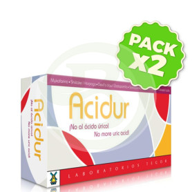 Pack 2x Acidur 60 Cápsulas Tegor