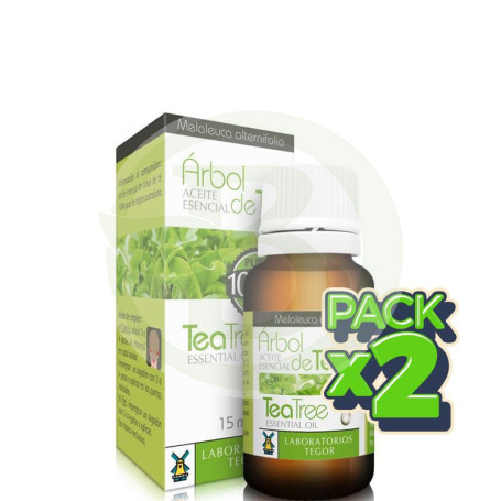 Pack 2x Aceite de Árbol del Té 15Ml. Tegor