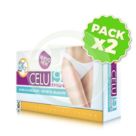 Pack 2x Celu 9 Adipo 45 Cápsulas Tegor