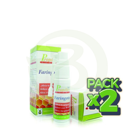 Pack 2x Faringoter Propoleoter 20Ml. Tegor
