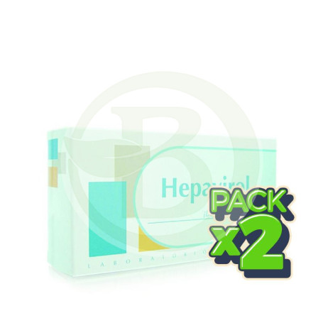 Pack 2x Hepavirol 60 Cápsulas Tegor