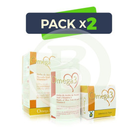 Pack 2x Omega 3 60 Perlas Tegor