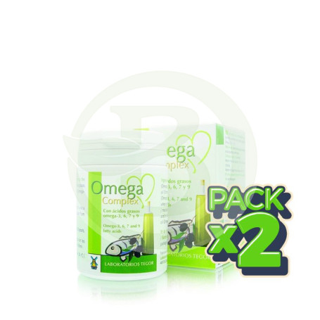 Pack 2x Omega Complex 30 Perlas Tegor