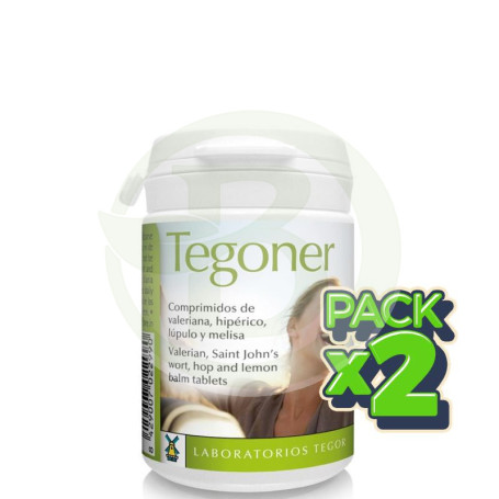 Pack 2x Tegoner 120 Cápsulas Tegor