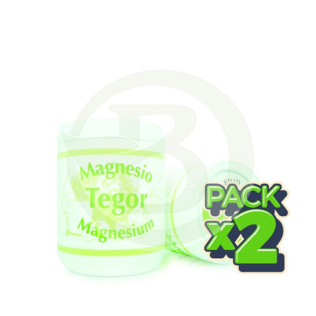 Pack 2x Magnesio Polvo 180Gr. Tegor