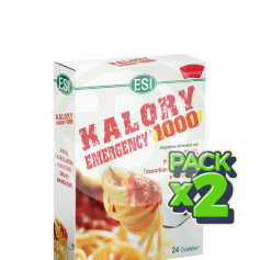 Pack 2x Kalory Emergency 1000 24 Tabletas ESI - Trepat Diet