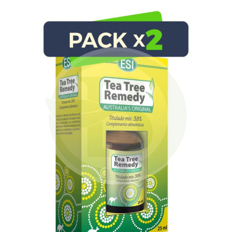 Pack 2x Aceite de Árbol de Té 25Ml. Laboratorios ESI