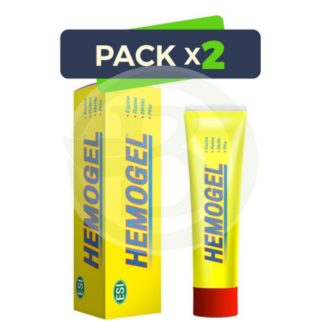Pack 2x Hemogel Tubo 50Ml. ESI - Trepat Diet