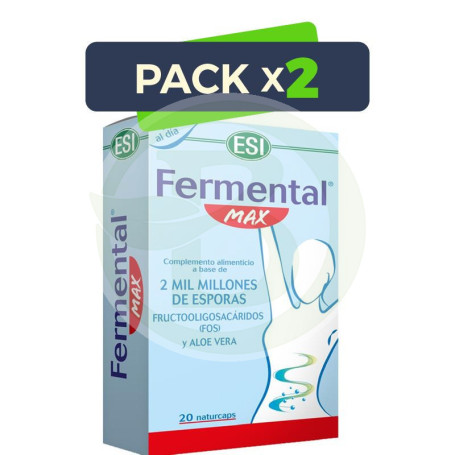 Pack 2x Fermental Max 20 Cápsulas ESI - Trepat Diet