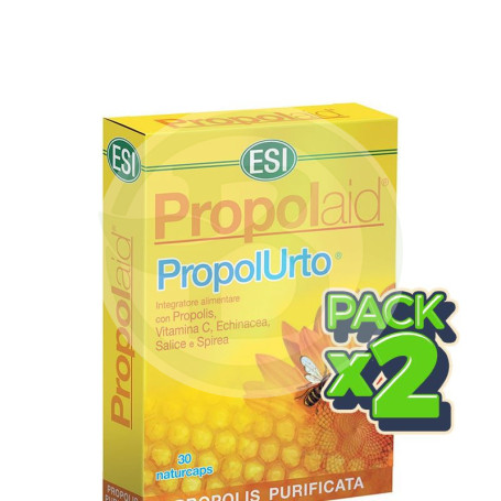 Pack 2x Propolaid PropolUrto 30 Cápsulas ESI - Trepat Diet