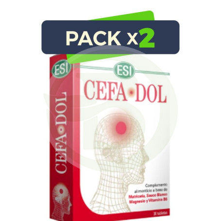 Pack 2x Cefadol (Cefalea) Laboratorios ESI