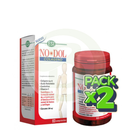Pack 2x Nodol Colágeno 60 Comprimidos ESI