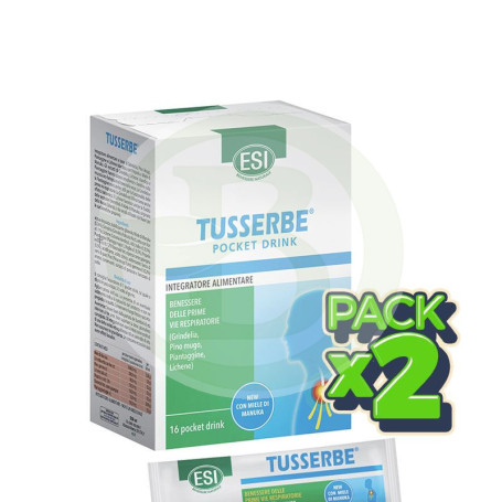 Pack 2x Tusserbe Drink 16 Pocket Esi