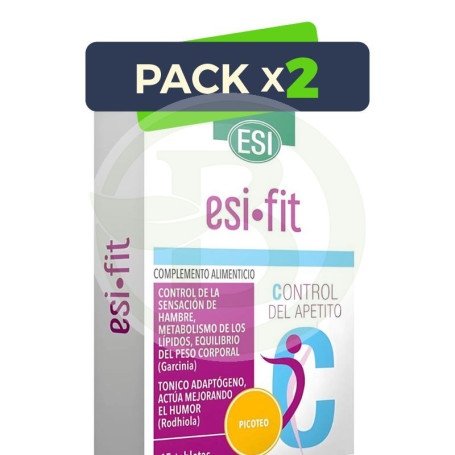 Pack 2x Esi Fit Apetito 45 Tabletas Esi