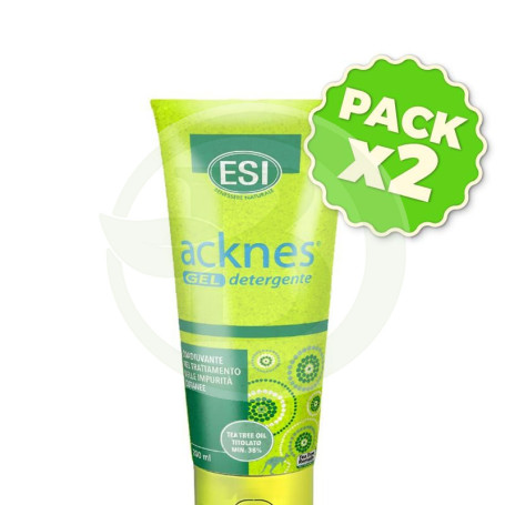 Pack 2x Acknes Gel Limpiador 200Ml Esi