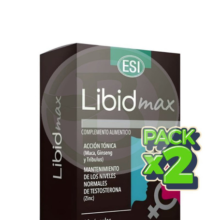 Pack 2x Libidmax 30 Cápsulas Esi