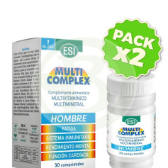 Pack 2x Multicomplex Hombre 30 Comprimidos Esi